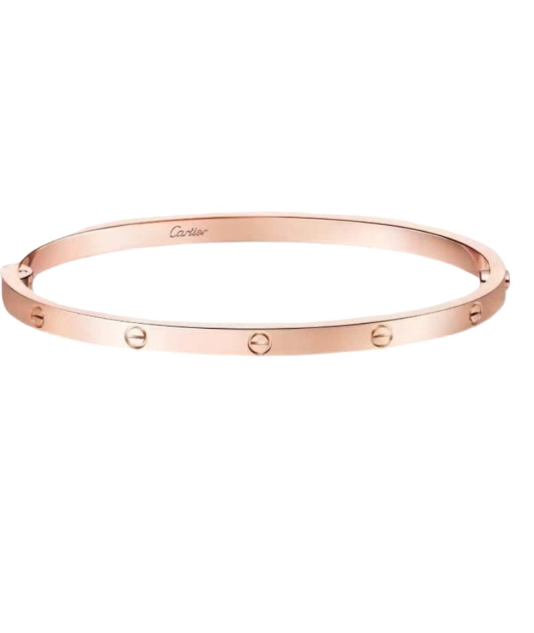 CARTIER Золотой браслет из розового золота, фото 1