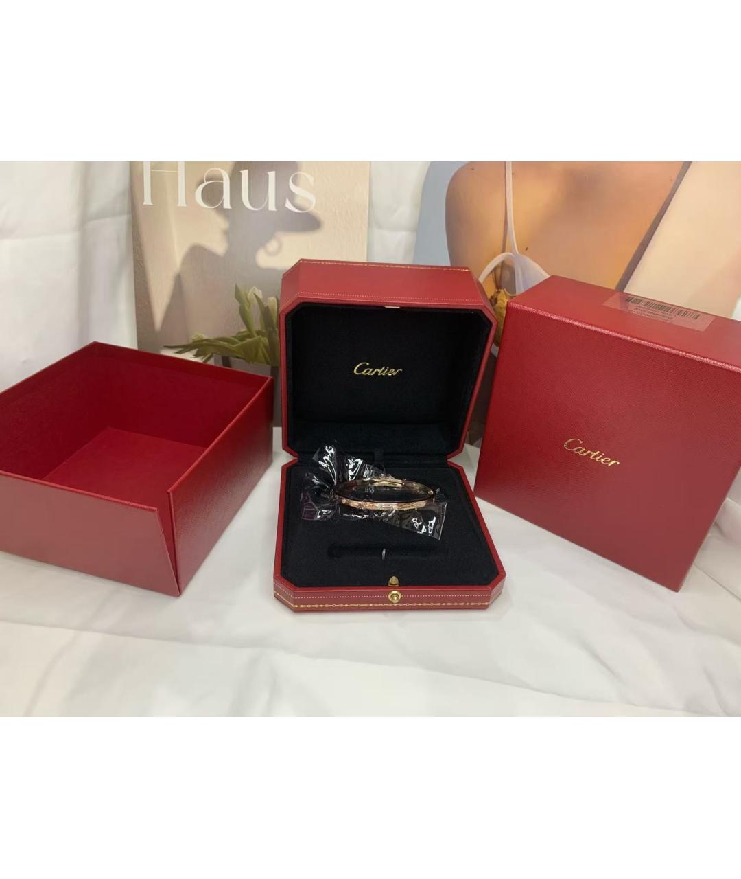 CARTIER Золотой браслет из розового золота, фото 2