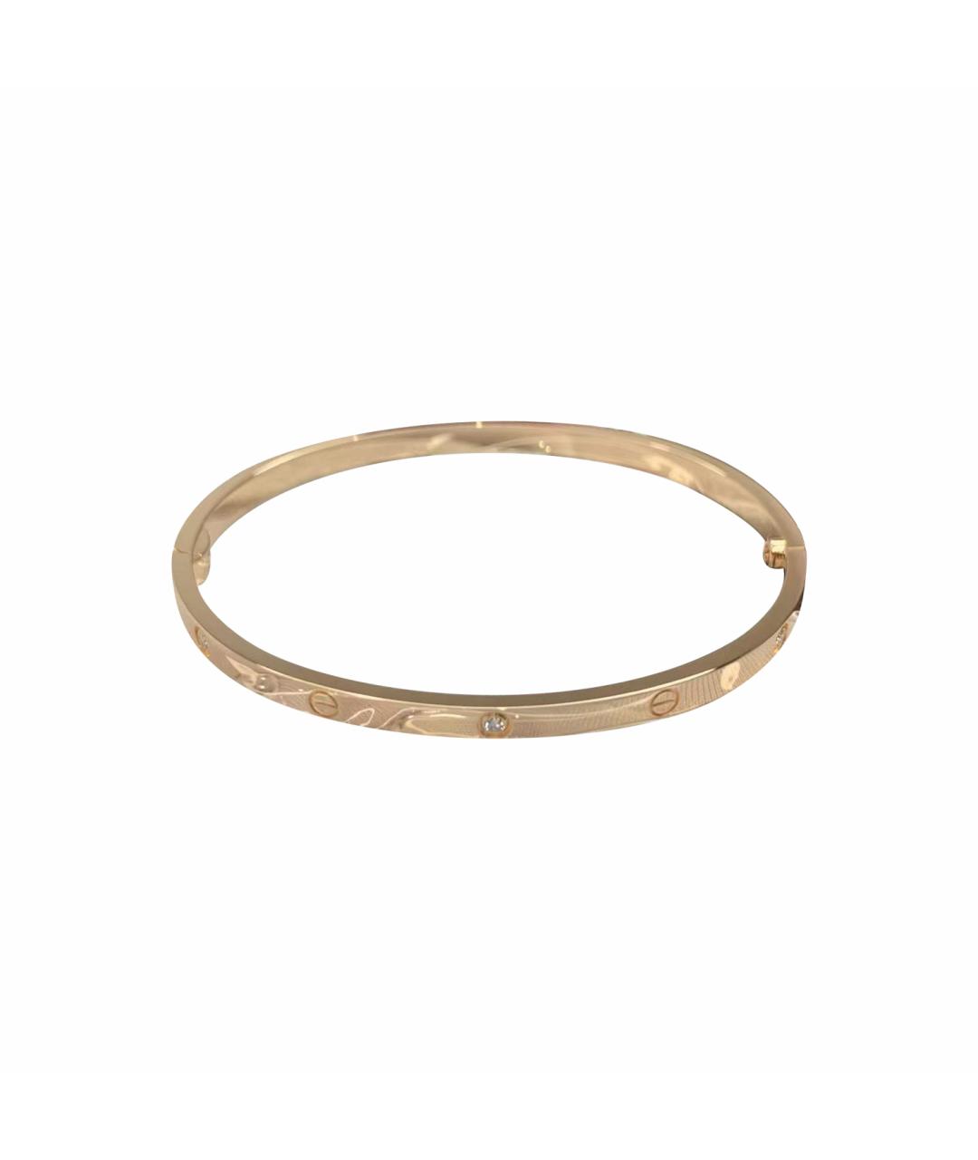 CARTIER Золотой браслет из розового золота, фото 1