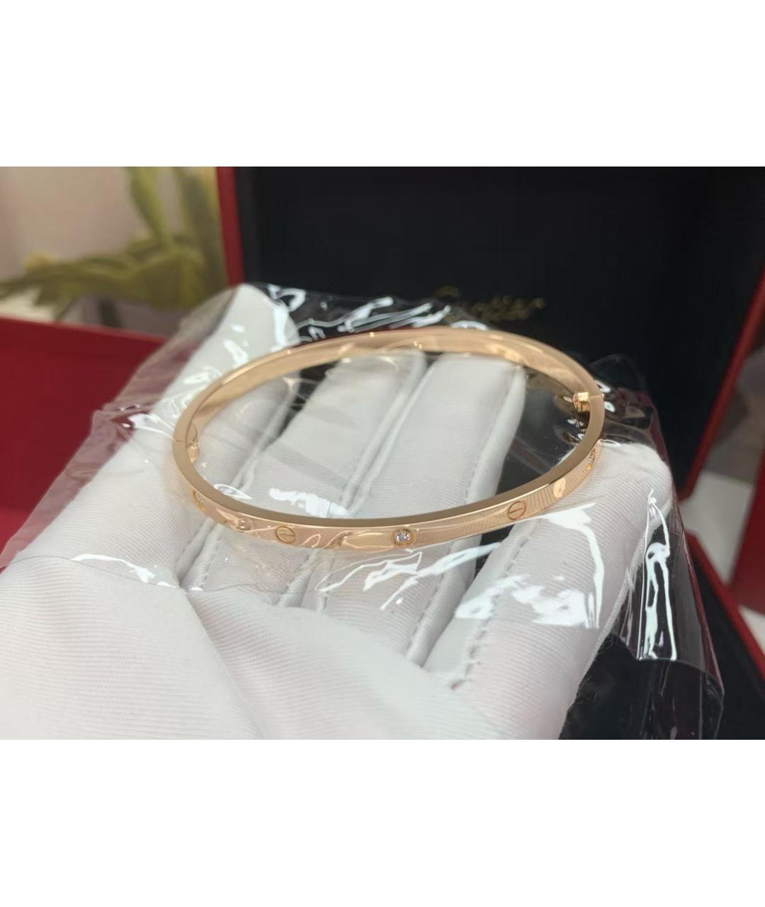 CARTIER Золотой браслет из розового золота, фото 3