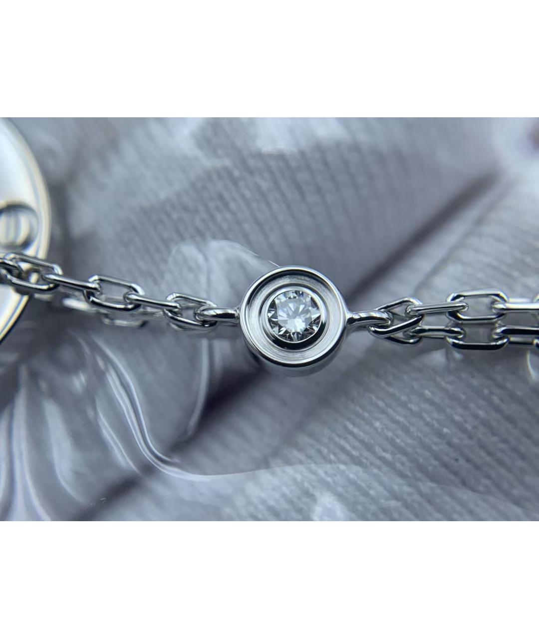 CARTIER Серебрянный браслет из белого золота, фото 5