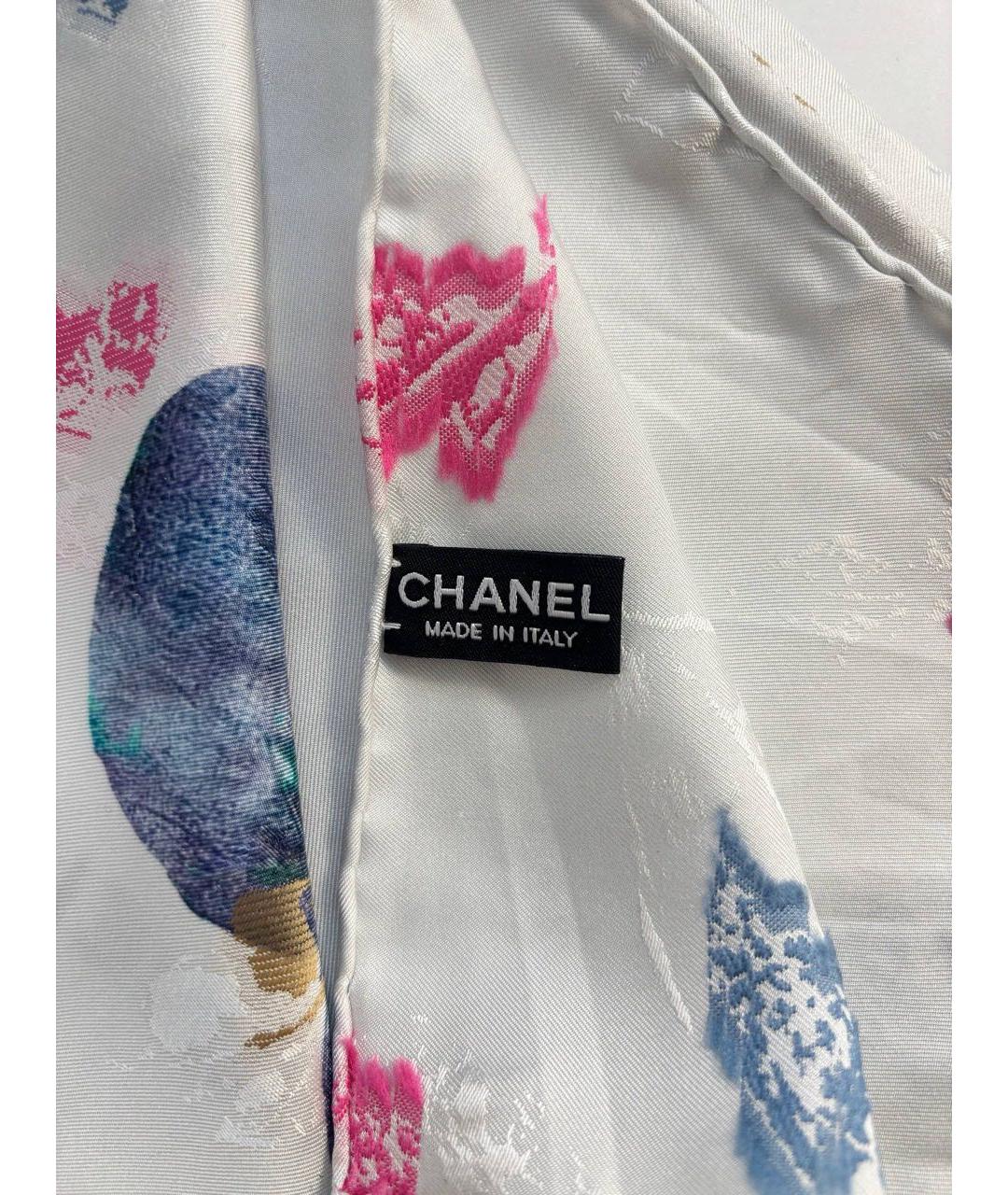 CHANEL Мульти шелковый платок, фото 4