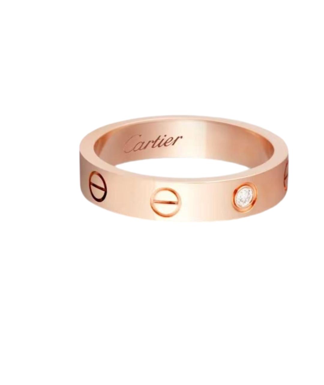 CARTIER Золотое кольцо из розового золота, фото 4