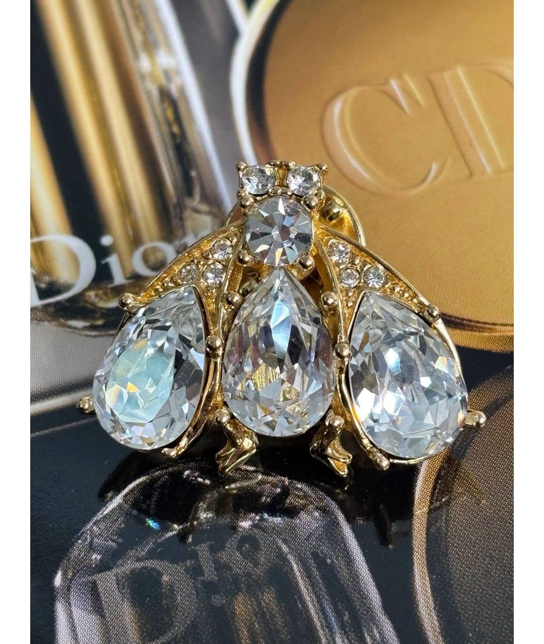 CHRISTIAN DIOR Золотая булавка / брошь, фото 4