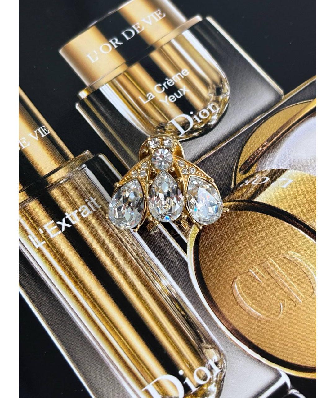 CHRISTIAN DIOR Золотая булавка / брошь, фото 5