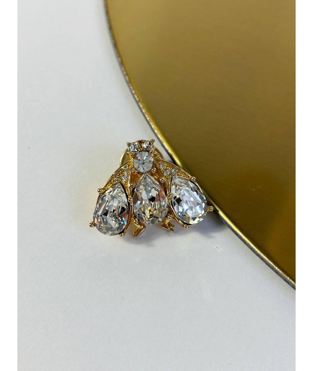 CHRISTIAN DIOR Золотая булавка / брошь, фото 8