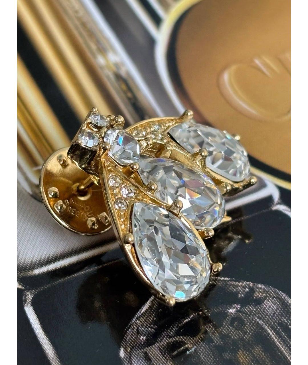 CHRISTIAN DIOR Золотая булавка / брошь, фото 7
