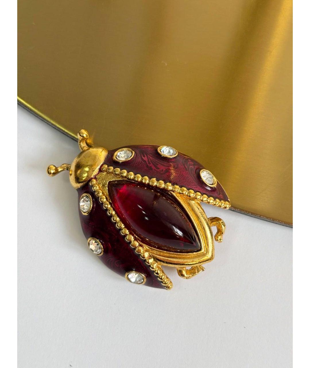 CHRISTIAN DIOR Мульти металлическая булавка / брошь, фото 2