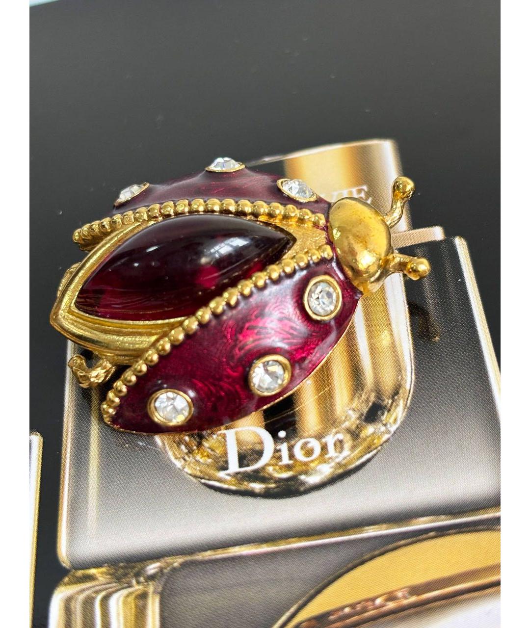 CHRISTIAN DIOR Мульти металлическая булавка / брошь, фото 5