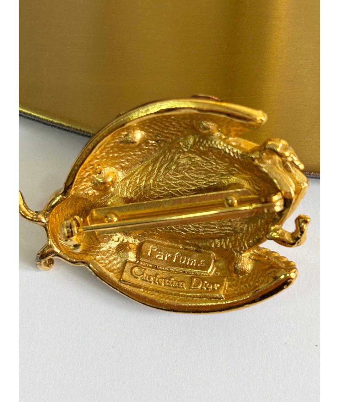 CHRISTIAN DIOR Мульти металлическая булавка / брошь, фото 6