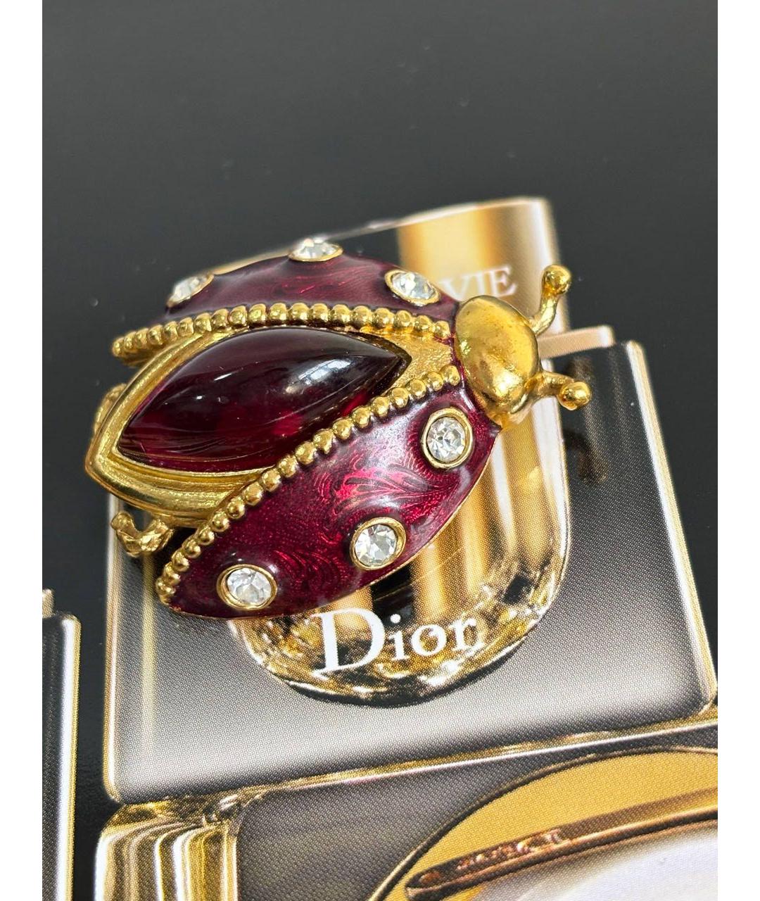 CHRISTIAN DIOR Мульти металлическая булавка / брошь, фото 3