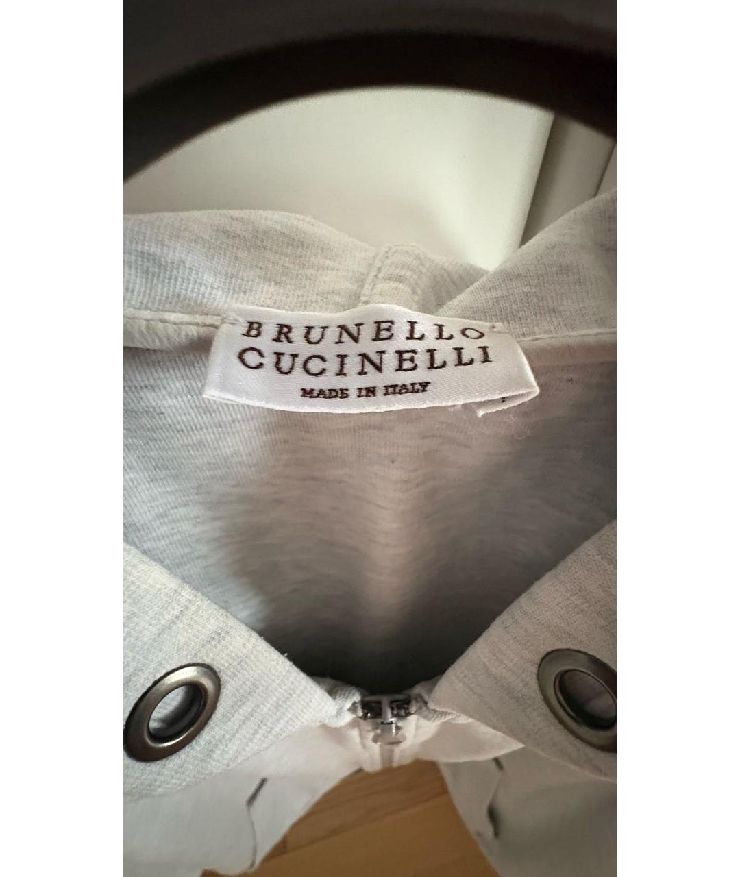 BRUNELLO CUCINELLI Серый хлопковый спортивные костюмы, фото 6