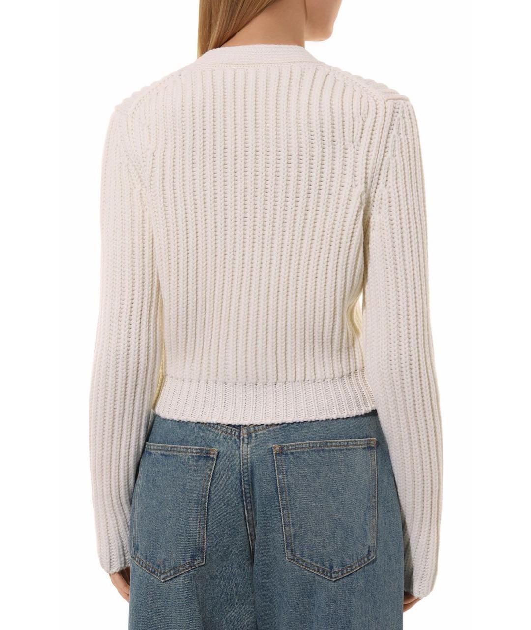 NINA RICCI Белый шерстяной кардиган, фото 3