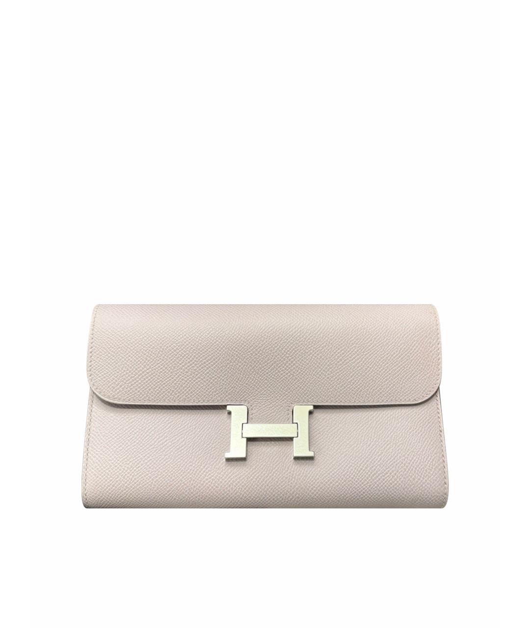 HERMES Фиолетовая кожаная сумка через плечо, фото 1