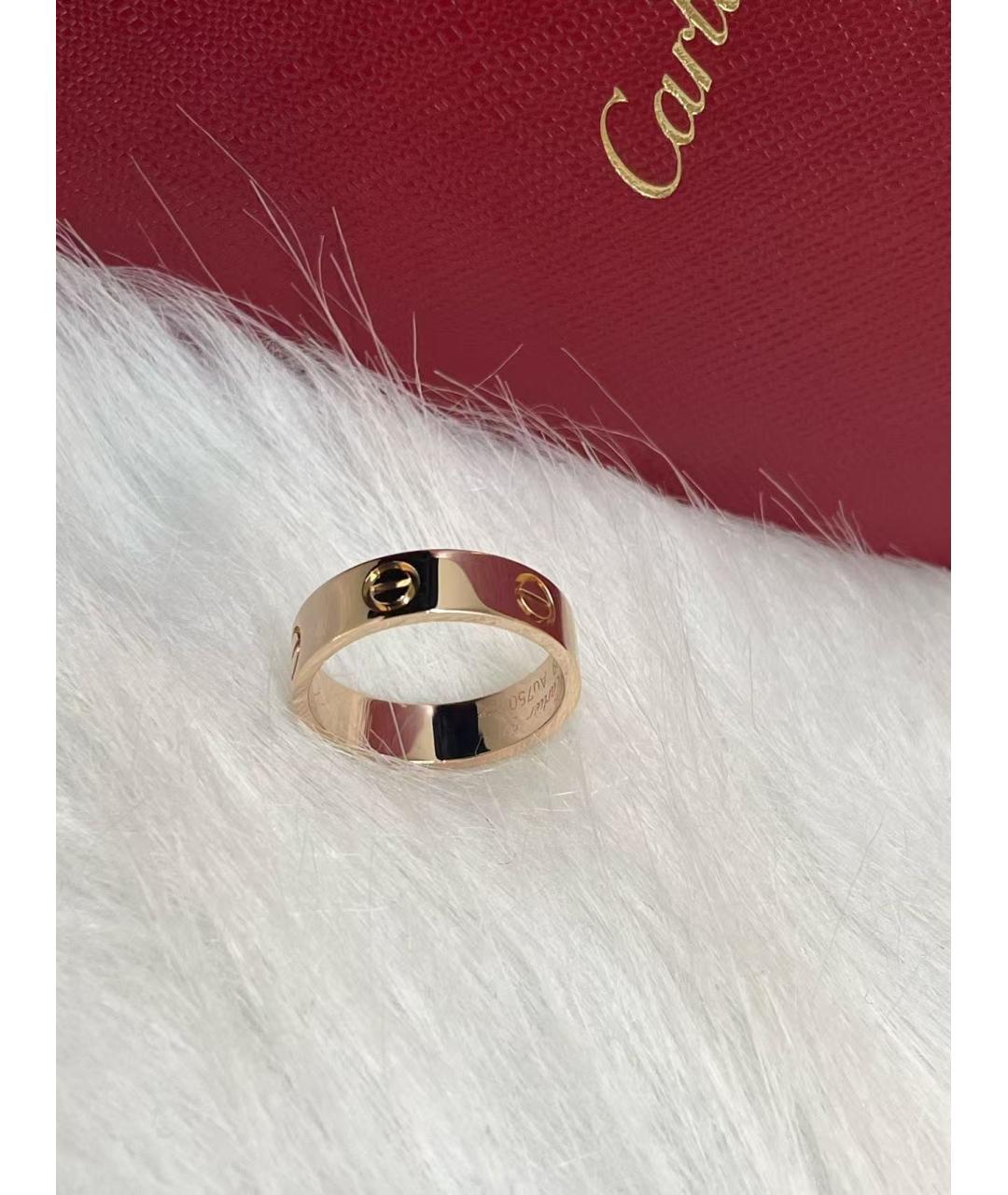 CARTIER Золотое кольцо из розового золота, фото 2
