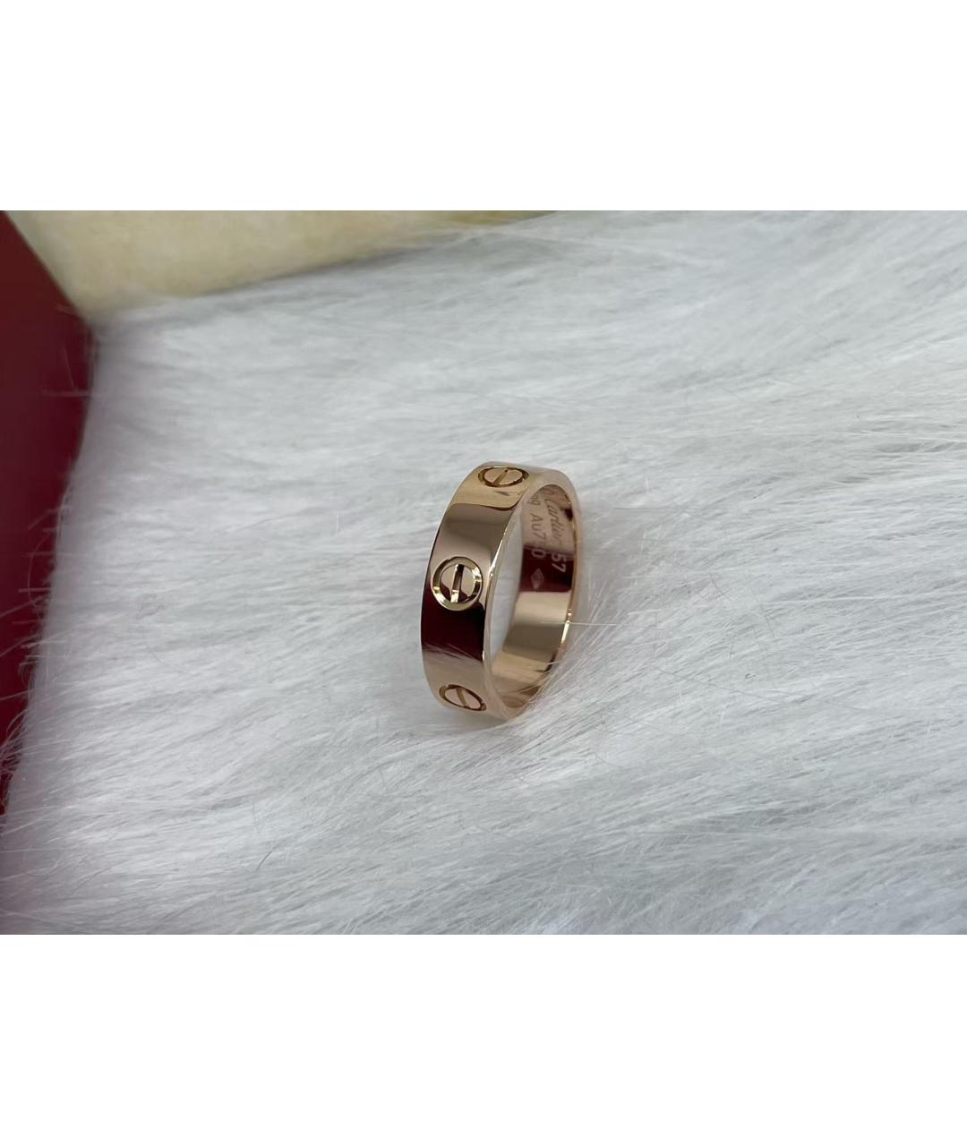 CARTIER Золотое кольцо из розового золота, фото 3