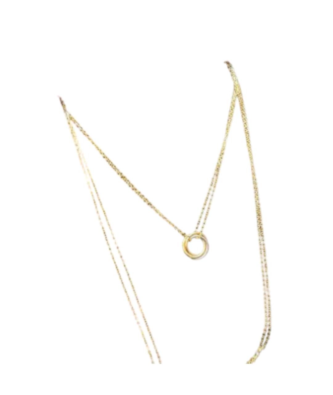 CARTIER Золотое колье из желтого золота, фото 2