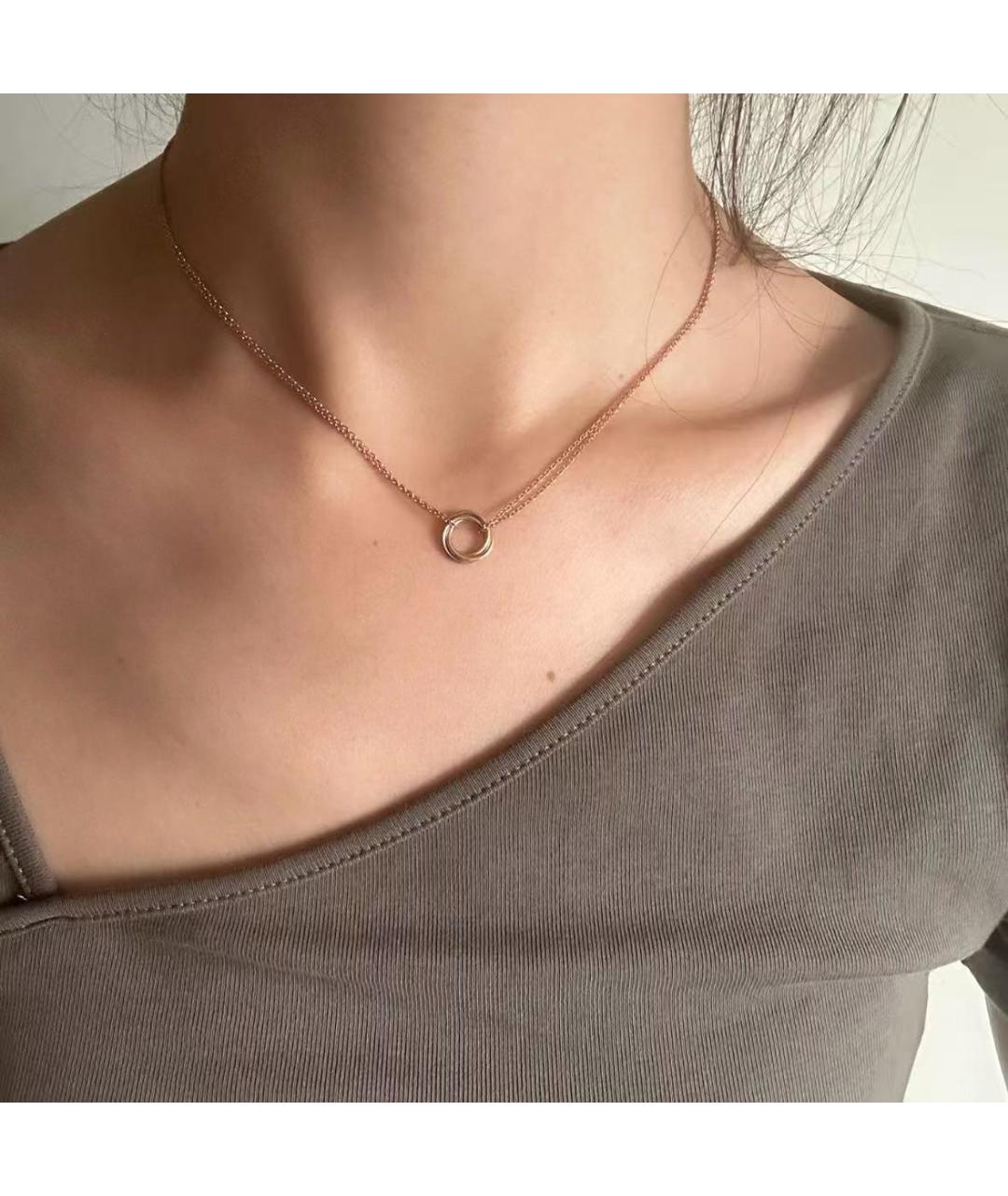 CARTIER Золотое колье из желтого золота, фото 5