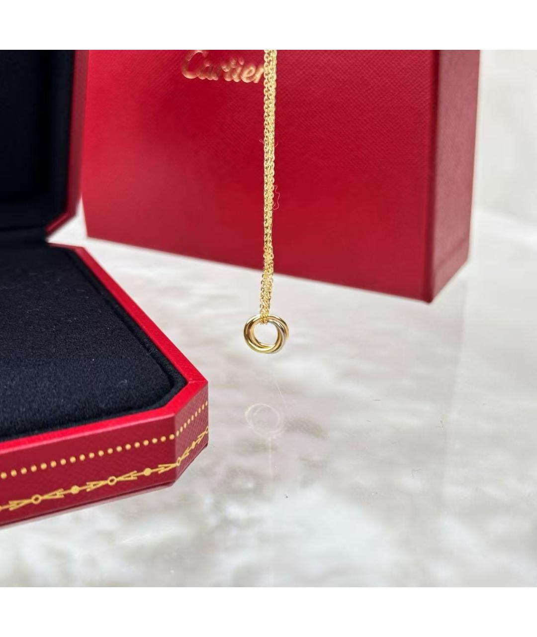 CARTIER Золотое колье из желтого золота, фото 3