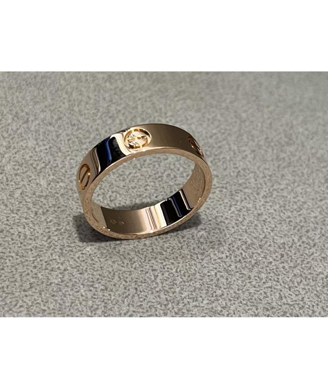 CARTIER Золотое кольцо из розового золота, фото 4