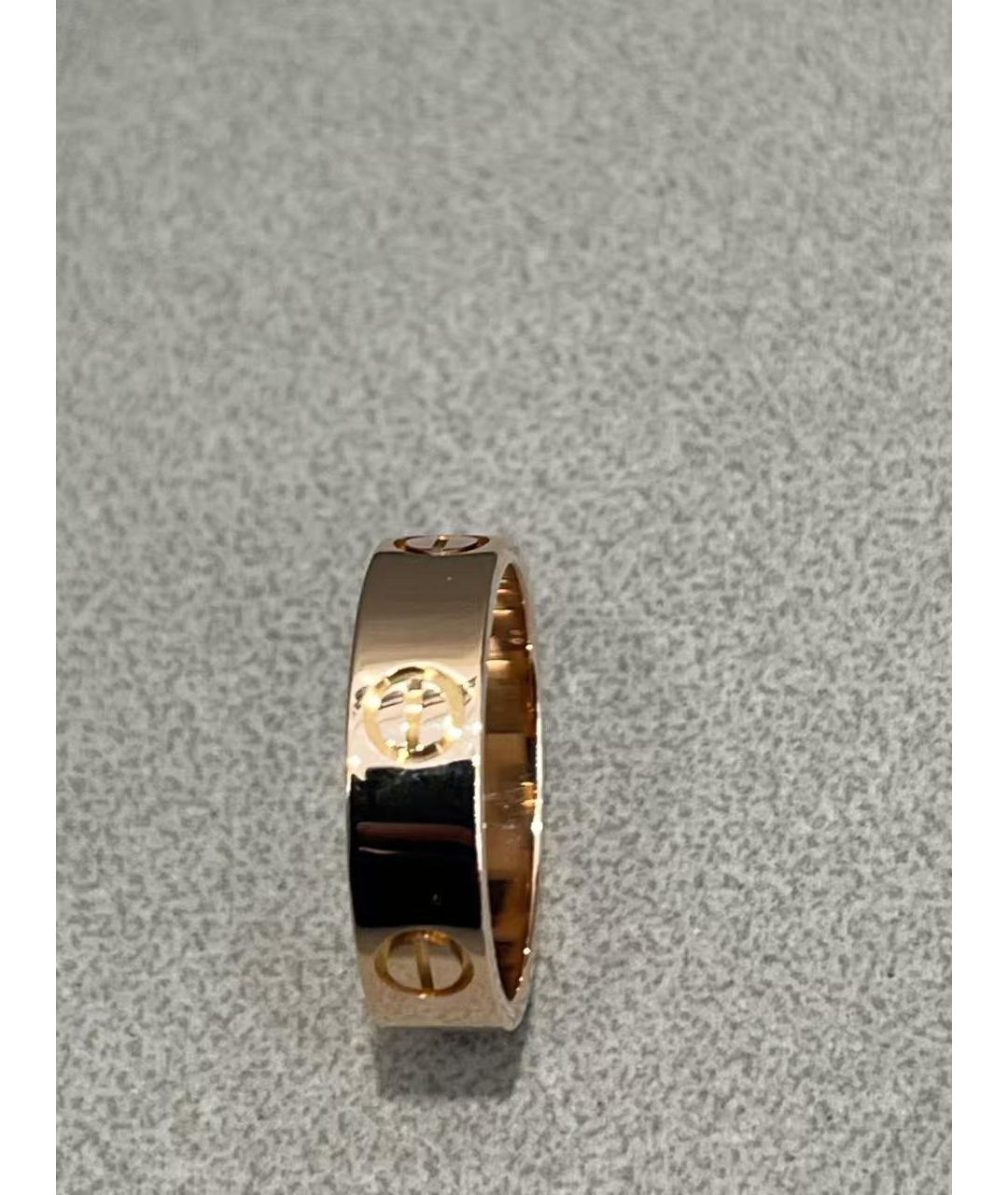 CARTIER Золотое кольцо из розового золота, фото 3
