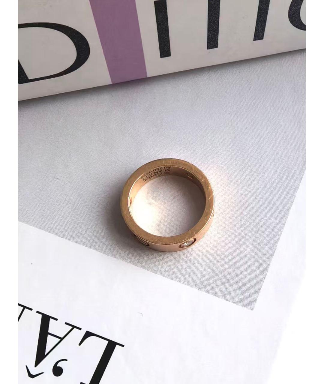 CARTIER Золотое кольцо из розового золота, фото 3