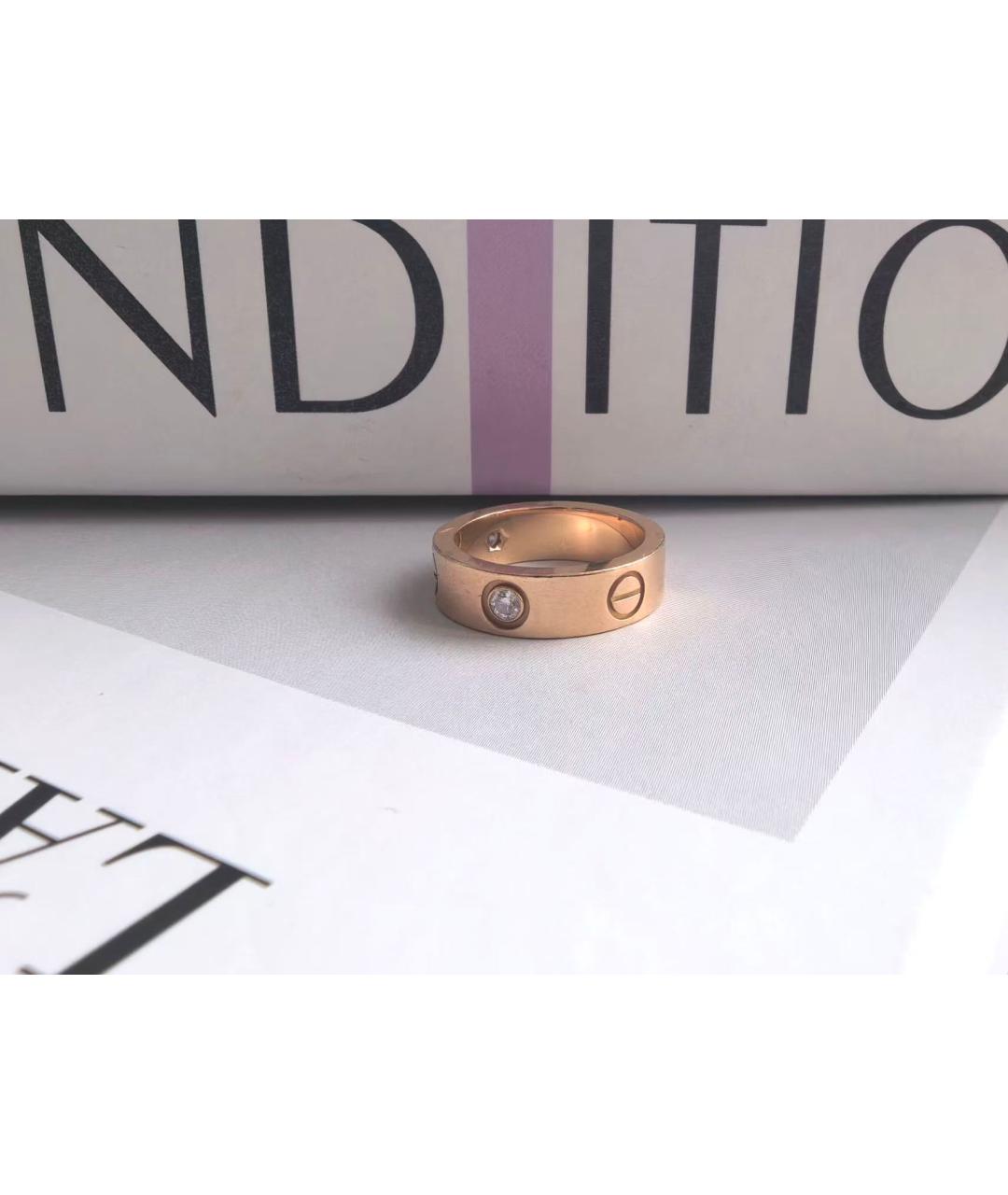 CARTIER Золотое кольцо из розового золота, фото 4
