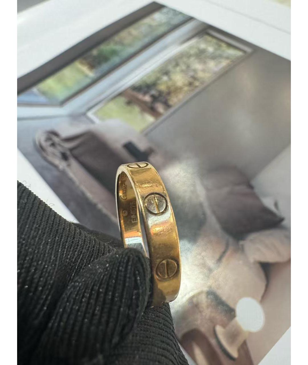 CARTIER Золотое кольцо из розового золота, фото 3