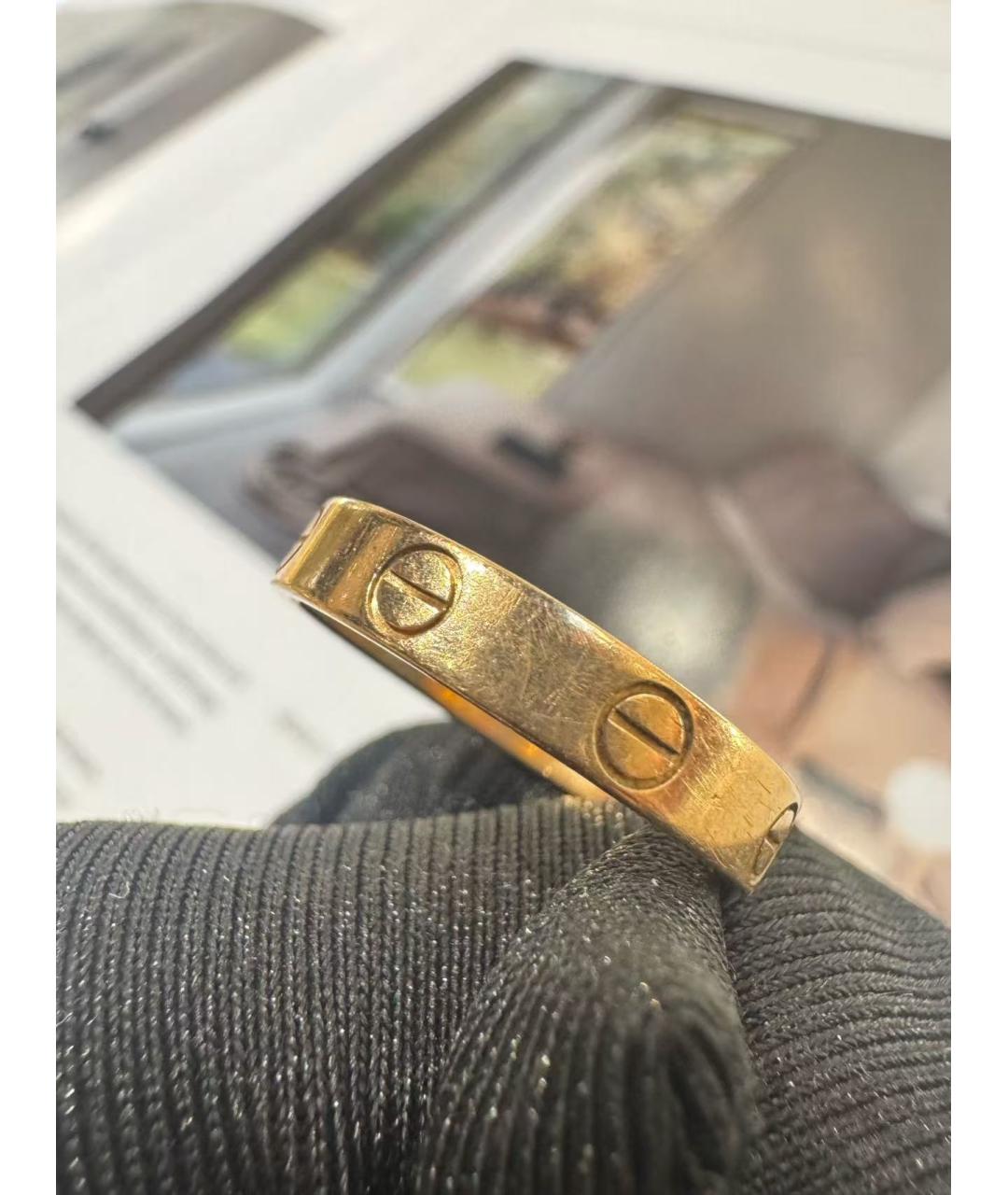 CARTIER Золотое кольцо из розового золота, фото 2