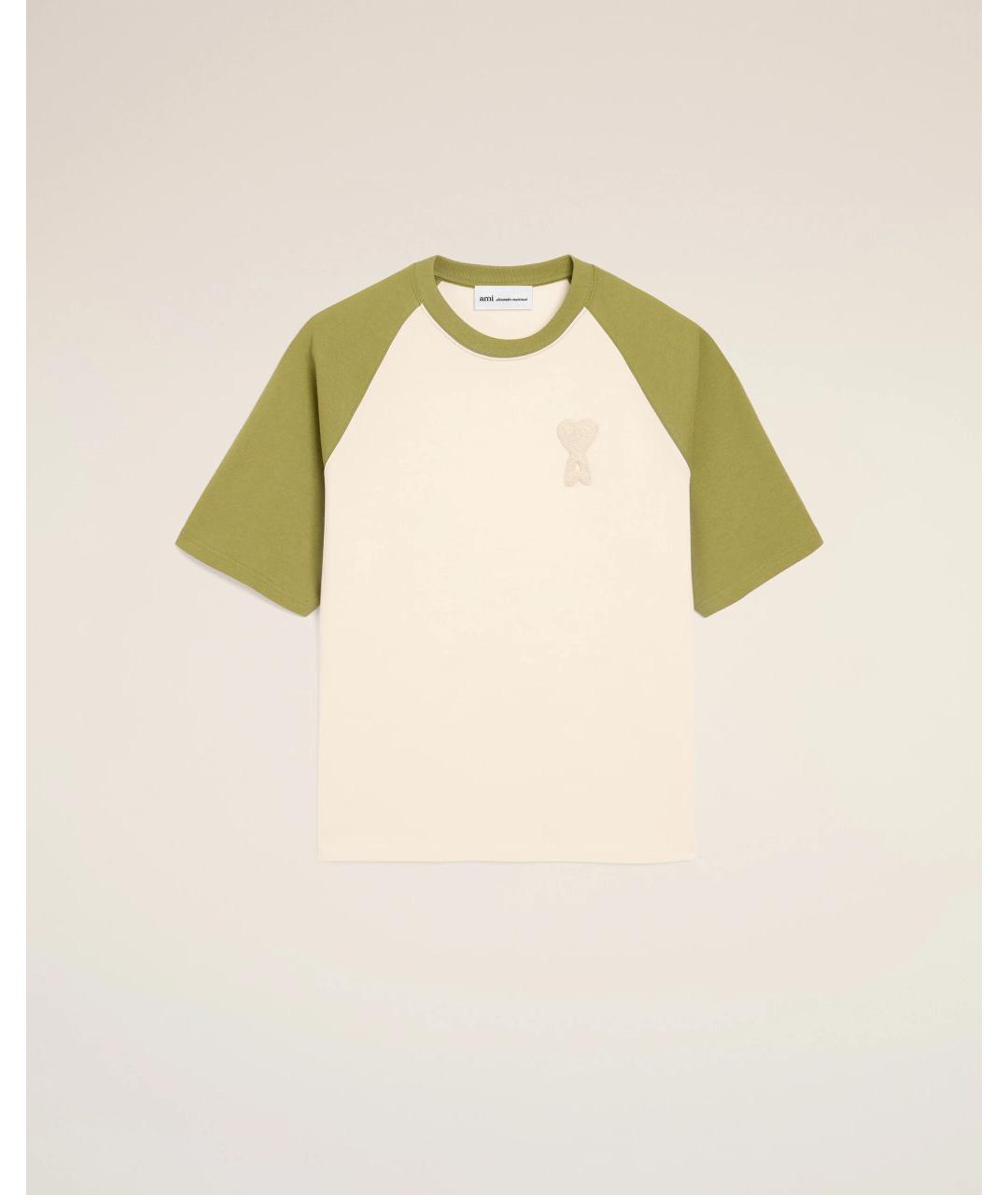 Ami Paris Мульти хлопковая футболка, фото 5