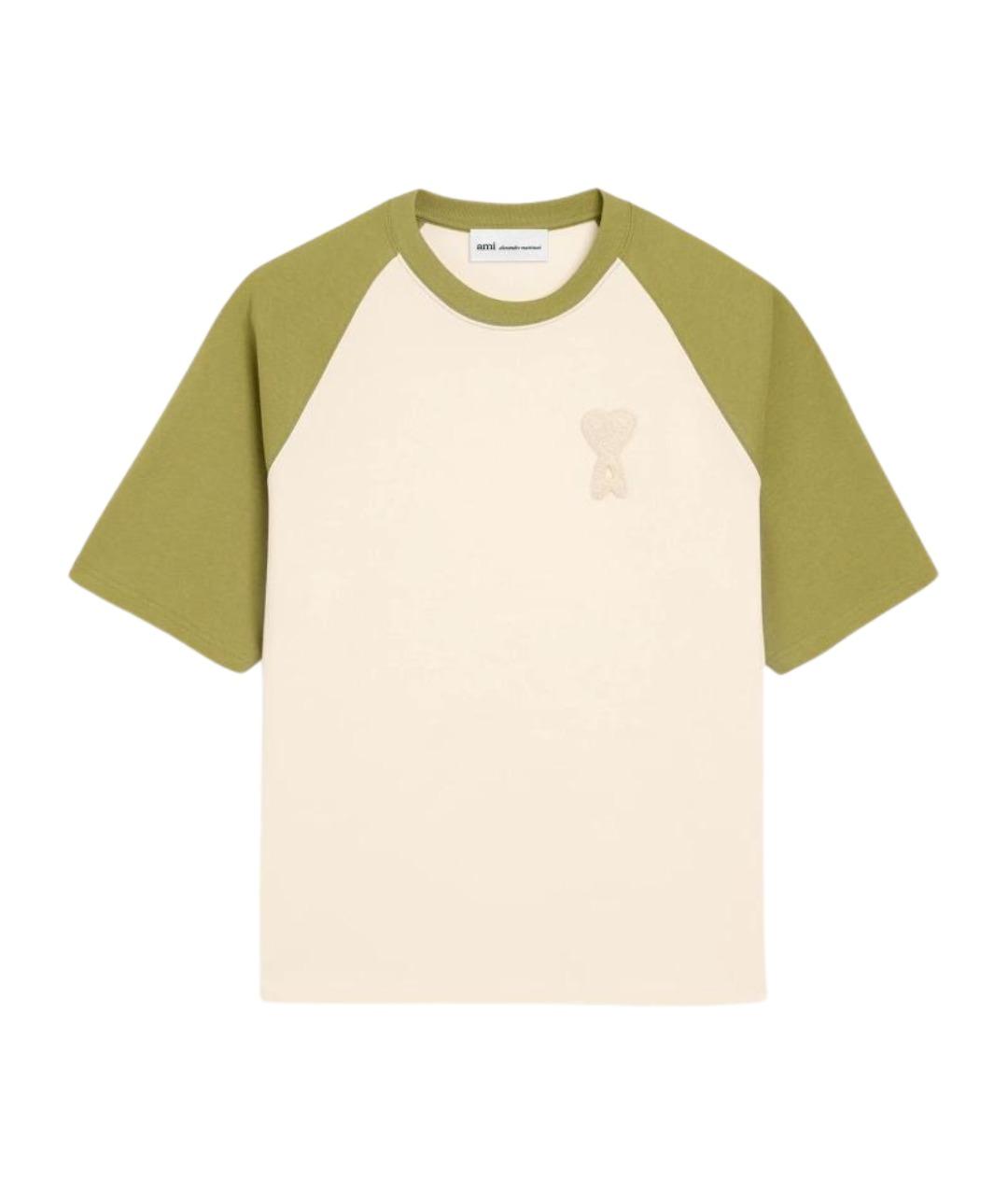 Ami Paris Мульти хлопковая футболка, фото 1