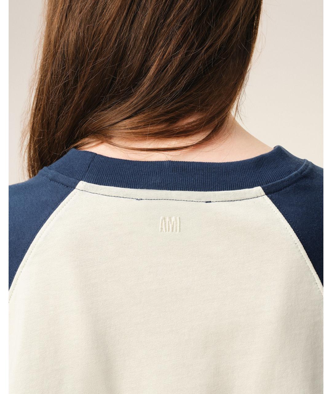 Ami Paris Мульти хлопковая футболка, фото 3