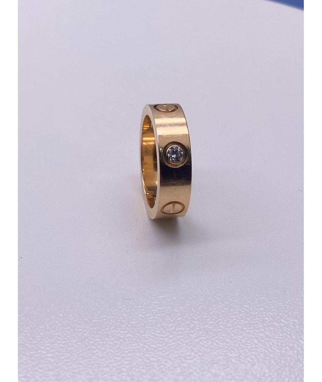 CARTIER Золотое кольцо из розового золота, фото 3