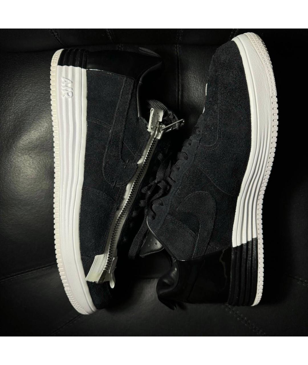 ACRONYM® Черные замшевые низкие кроссовки / кеды, фото 4