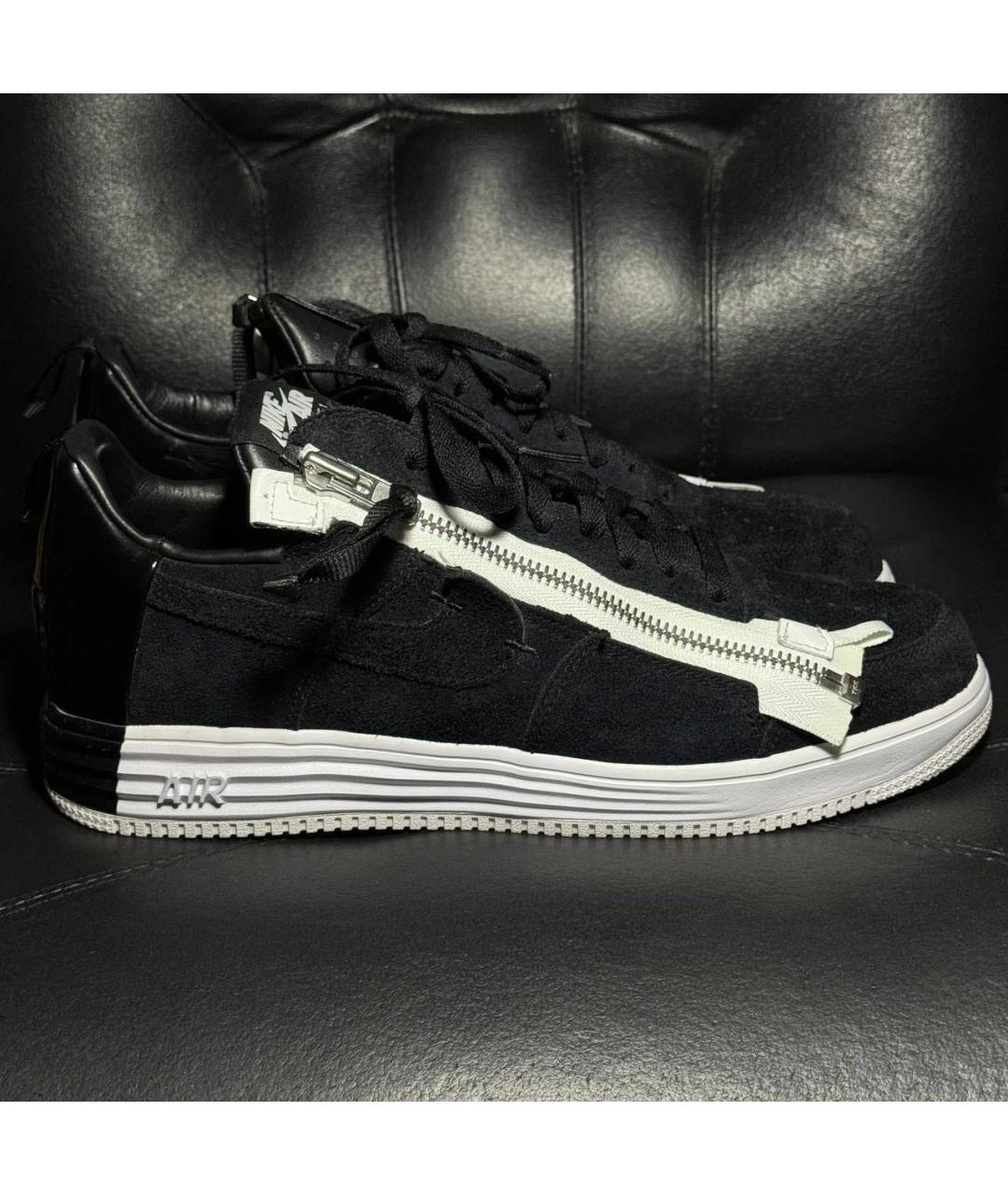 ACRONYM® Черные замшевые низкие кроссовки / кеды, фото 9