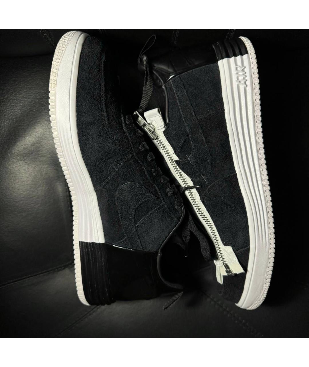 ACRONYM® Черные замшевые низкие кроссовки / кеды, фото 5