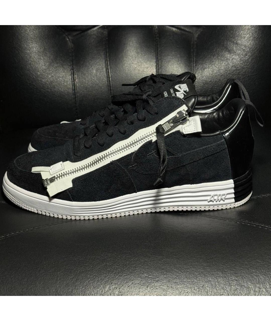 ACRONYM® Черные замшевые низкие кроссовки / кеды, фото 3