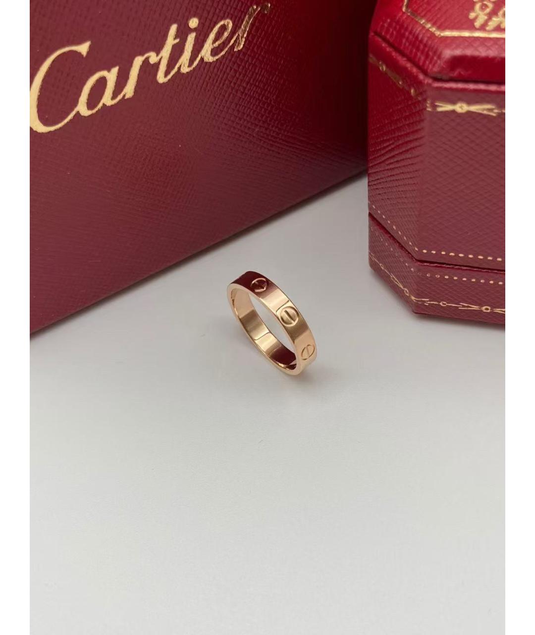 CARTIER Золотое кольцо из розового золота, фото 2