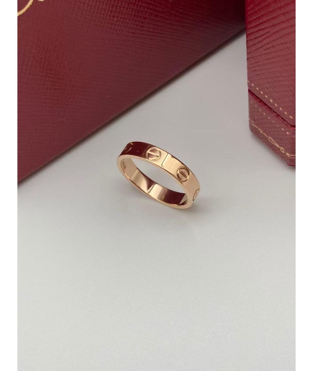 CARTIER Золотое кольцо из розового золота, фото 4