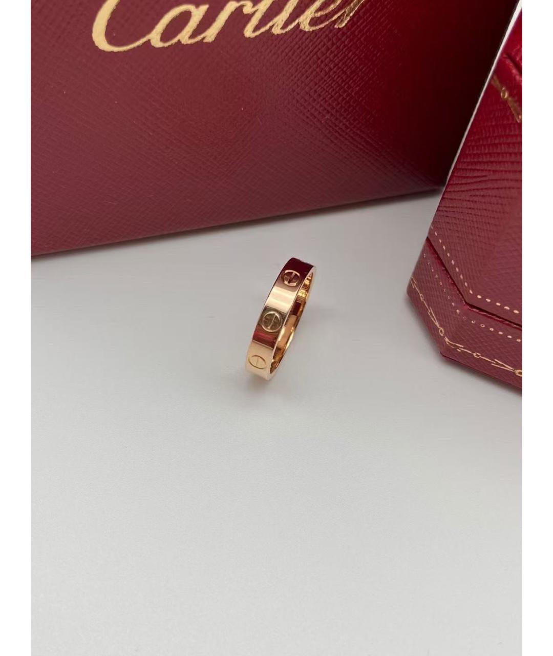 CARTIER Золотое кольцо из розового золота, фото 3