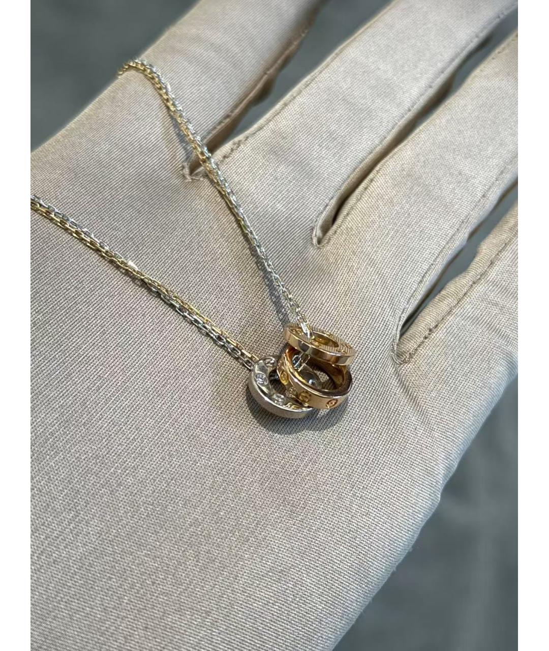 CARTIER Мульти колье из желтого золота, фото 2