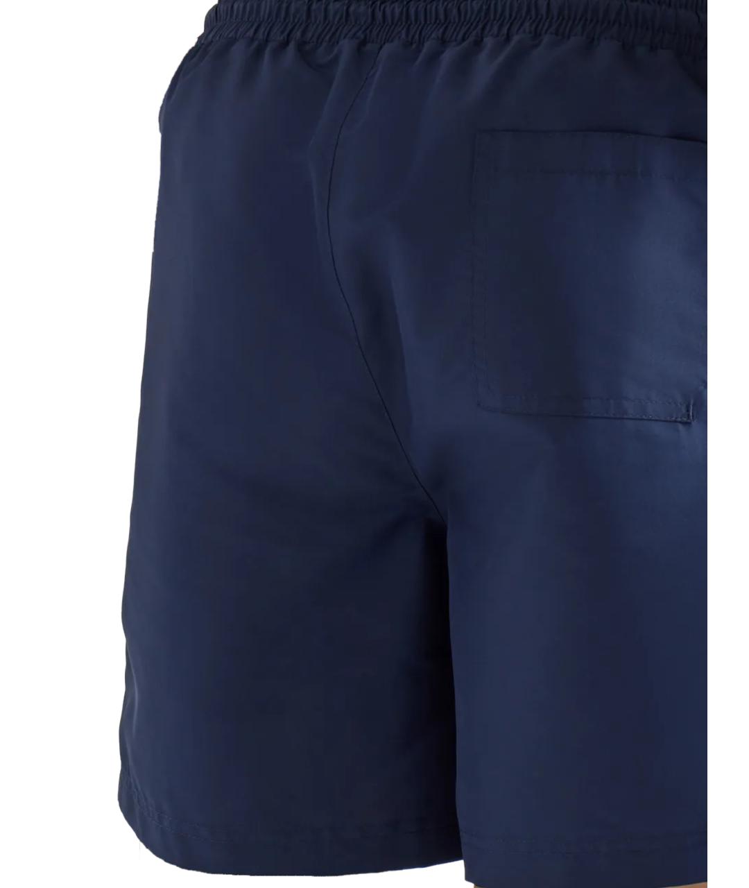 BRUNELLO CUCINELLI Синие полиэстеровые плавки, фото 2