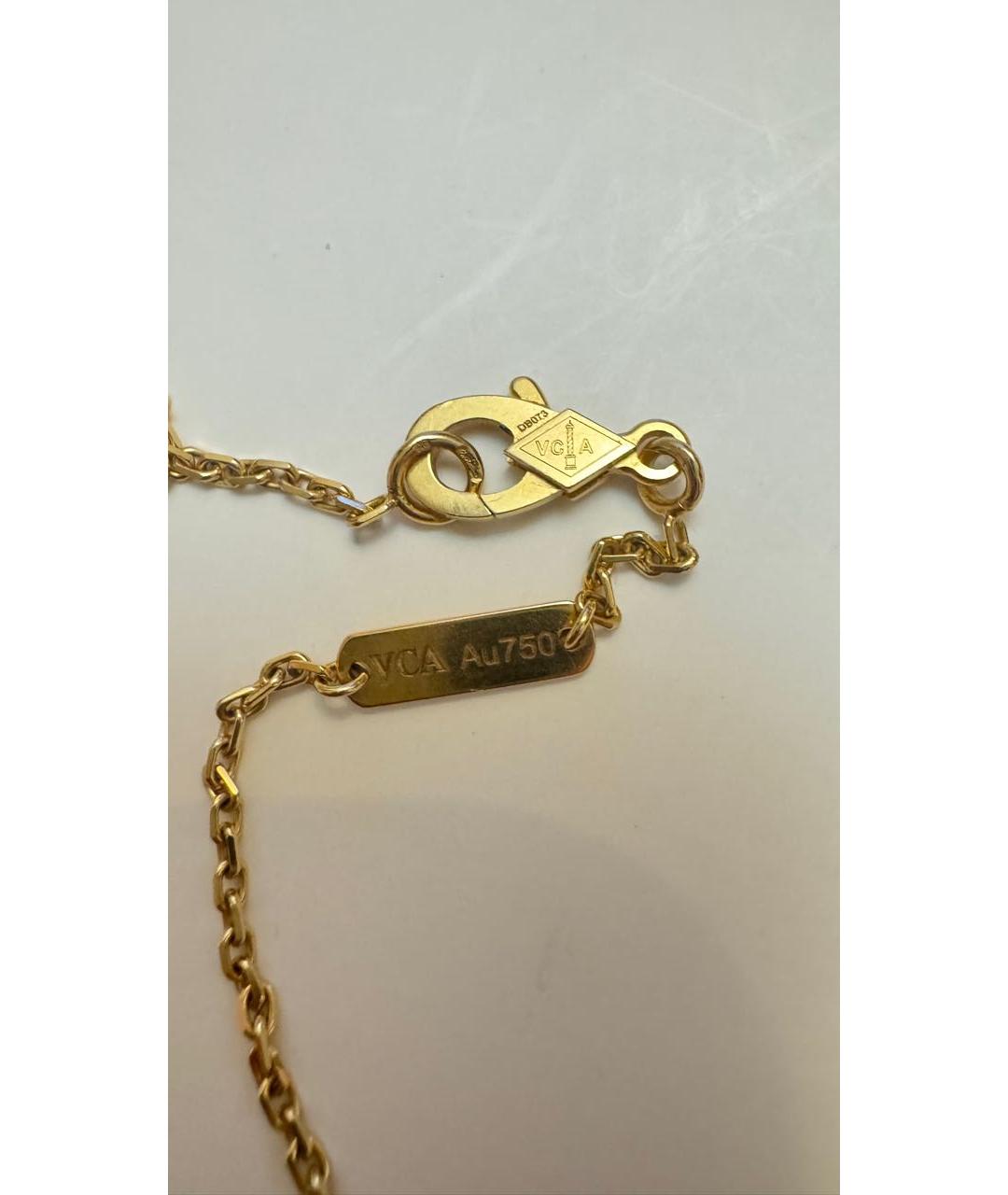 VAN CLEEF & ARPELS Золотое колье из желтого золота, фото 5