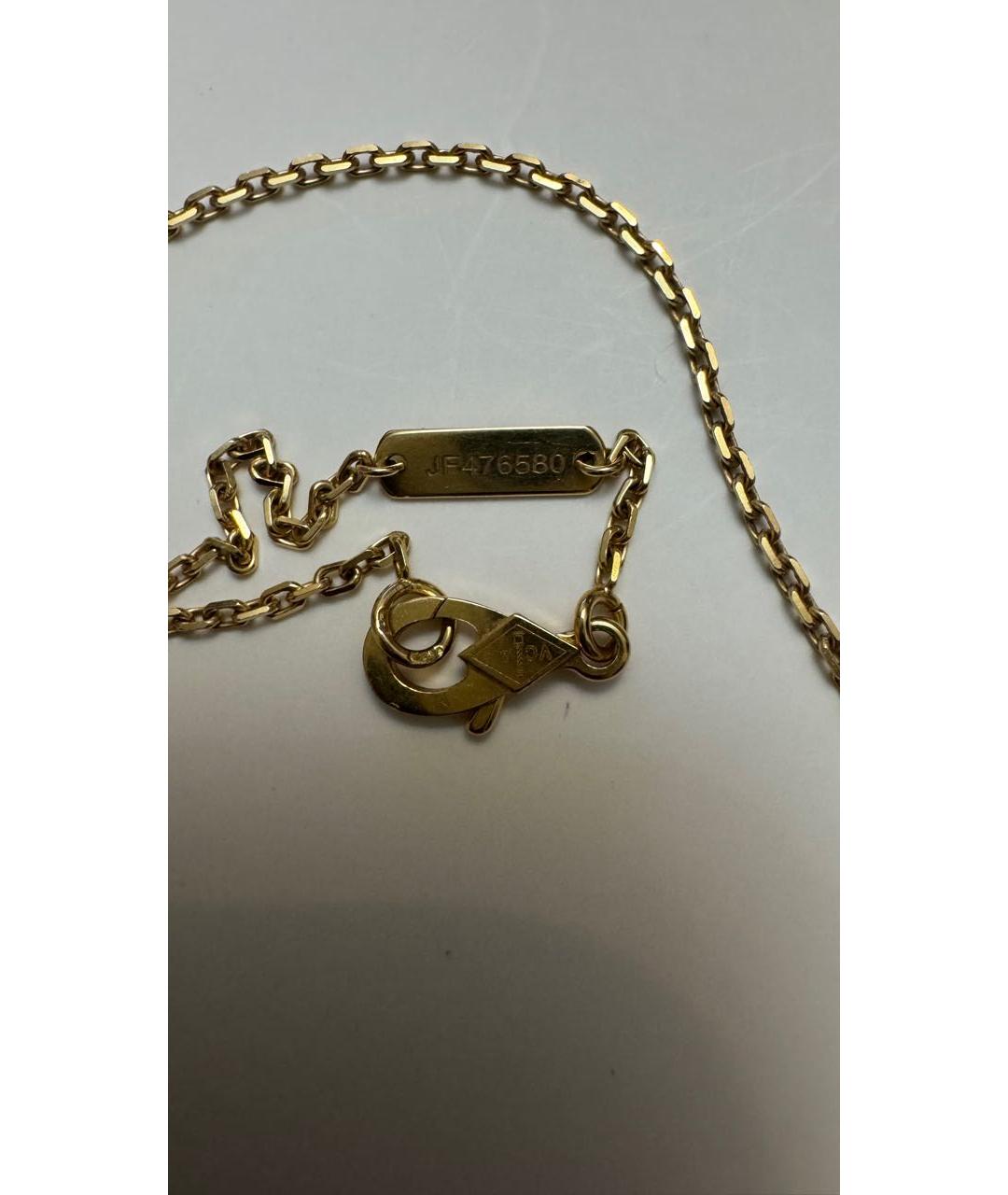 VAN CLEEF & ARPELS Золотое колье из желтого золота, фото 4