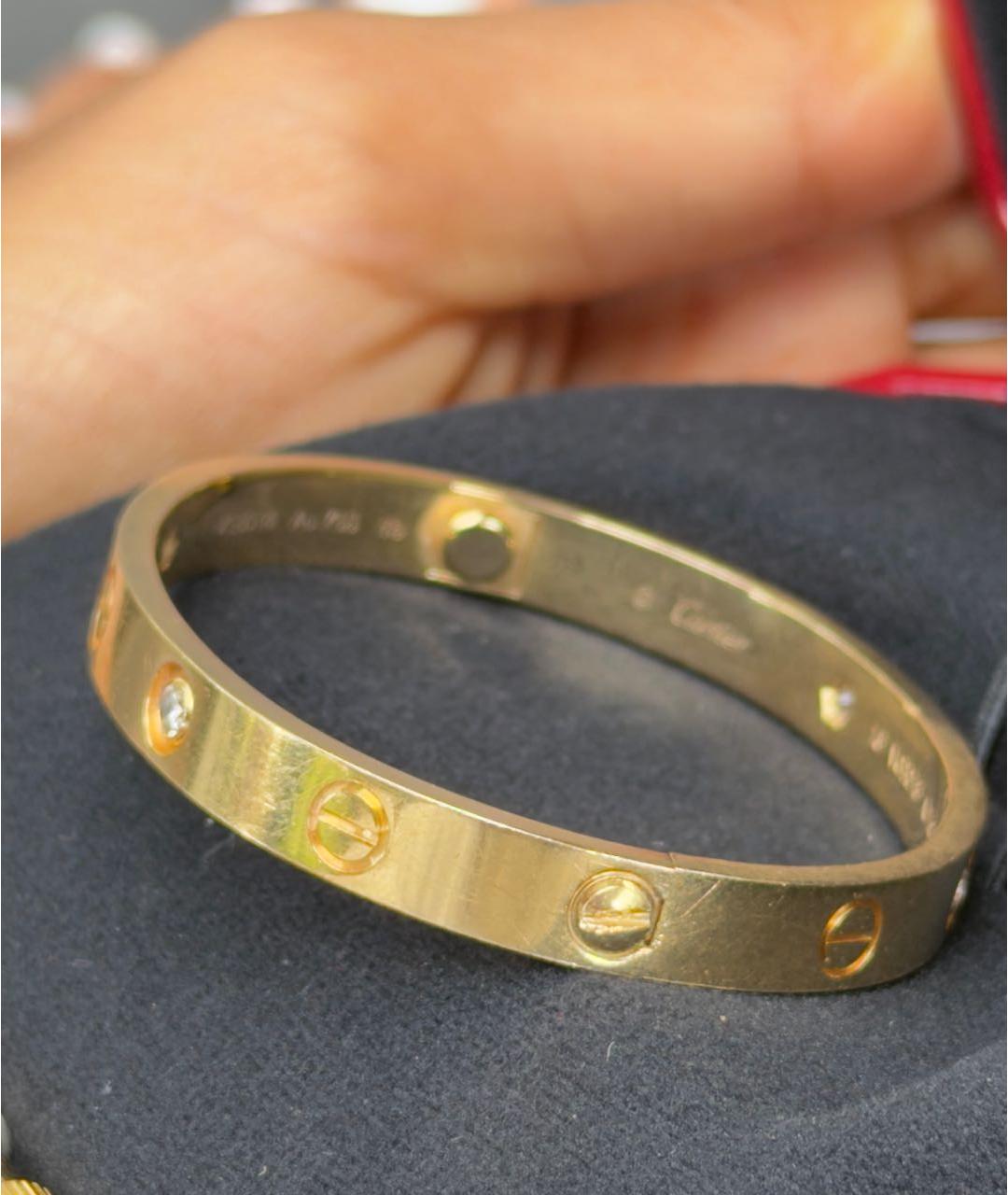 CARTIER Золотой браслет из желтого золота, фото 5