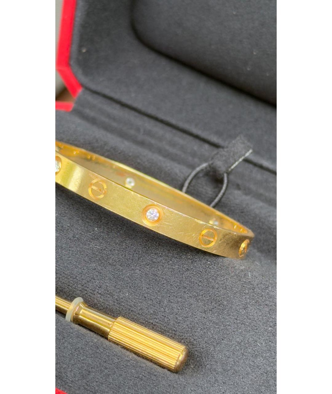 CARTIER Золотой браслет из желтого золота, фото 8