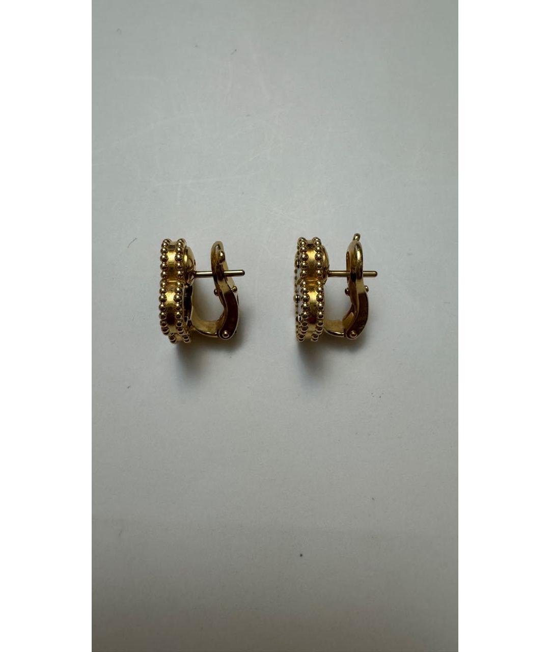 VAN CLEEF & ARPELS Золотые серьги из желтого золота, фото 2