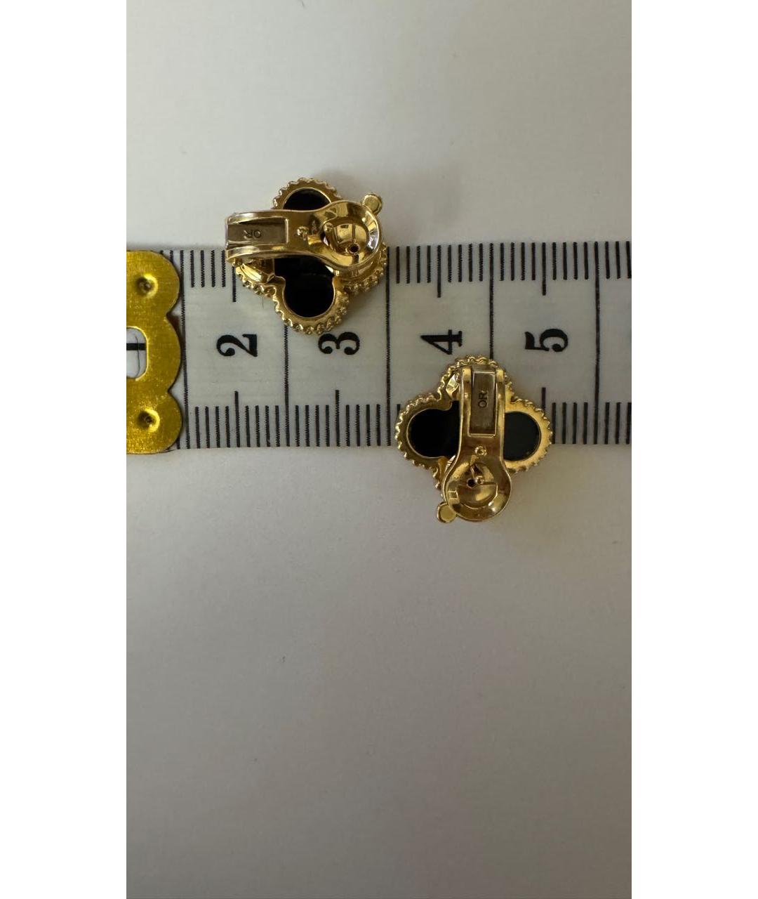 VAN CLEEF & ARPELS Золотые серьги из желтого золота, фото 6