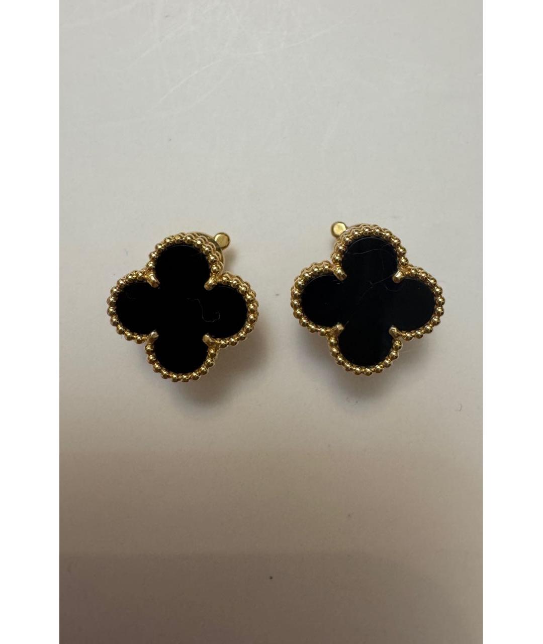VAN CLEEF & ARPELS Золотые серьги из желтого золота, фото 8