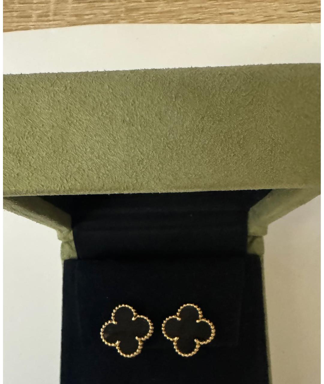 VAN CLEEF & ARPELS Золотые серьги из желтого золота, фото 7